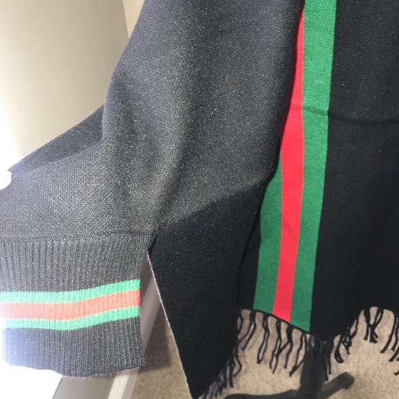 Poncho/Kimono Sweater - Picture 3 of 7